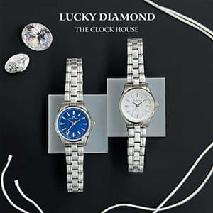 ザ・クロックハウス『THE CLOCK HOUSEより ”幸運を届ける” Lucky Diamondがテーマの腕時計登場』