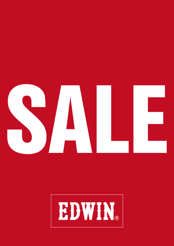 EDWIN DENIM GALAXY『サマーセール開催中』