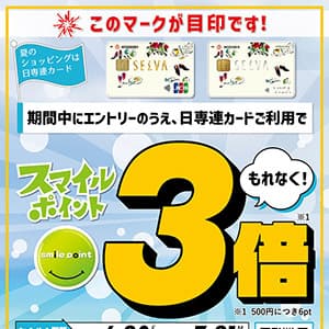 夏のショッピングは日専連カード！