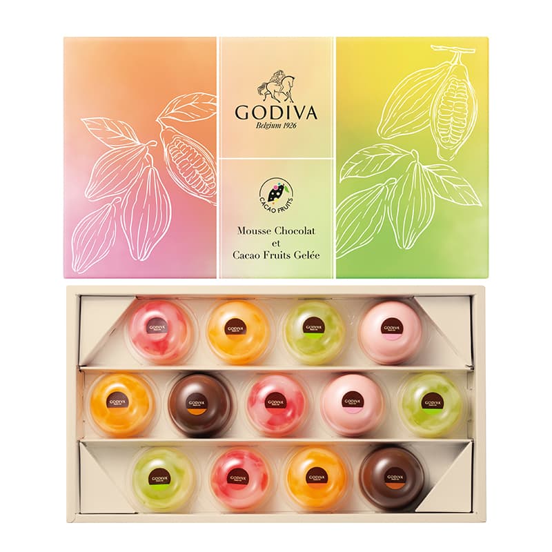 GODIVA『ムースショコラ エ カカオフルーツジュレ』