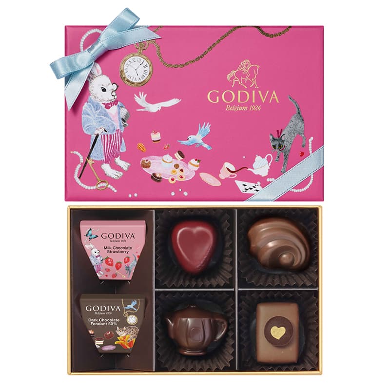 GODIVA『アリスのティーパーティ コレクション』