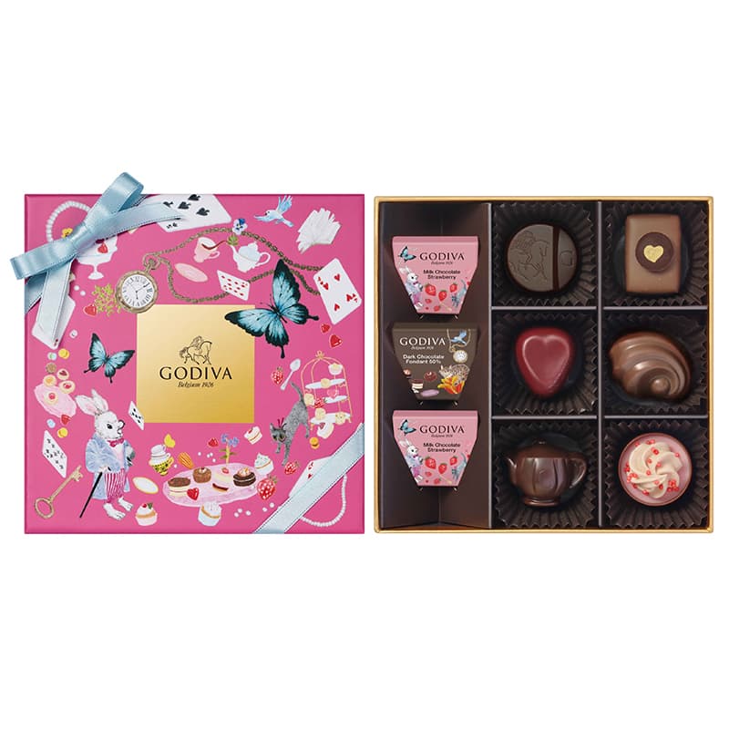 GODIVA『アリスのティーパーティ コレクション』