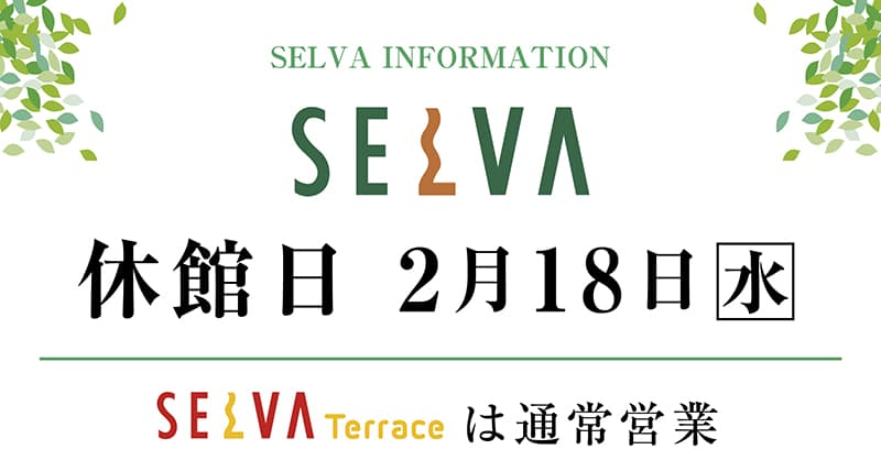 セルバ休館日