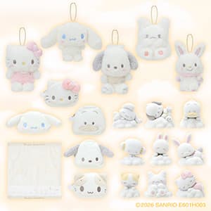 サンリオギフトゲート『しろふわ雲でおひるねデザインシリーズ』