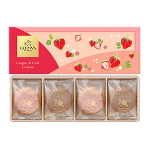 GODIVA『あまおう苺ラングドシャクッキー アソートメント』
