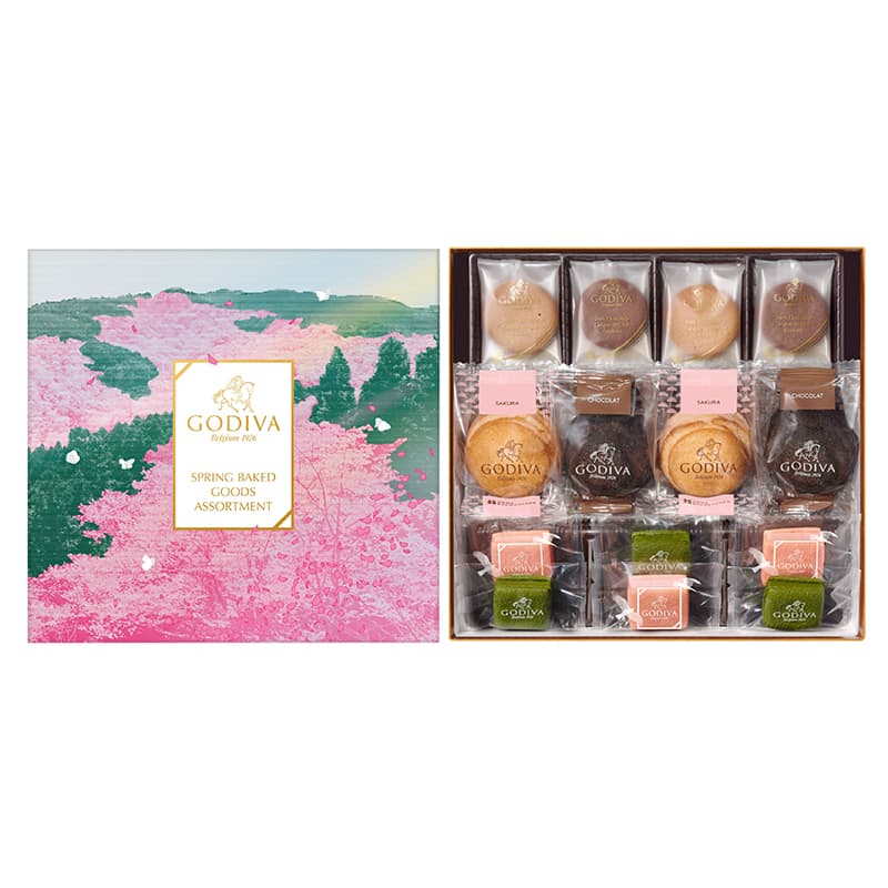 GODIVA『春の焼き菓子アソートメント』