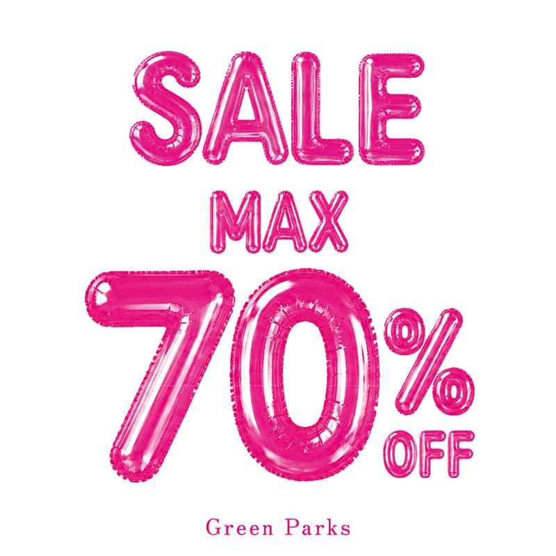 GreenParks sara『GreenParks SALE』