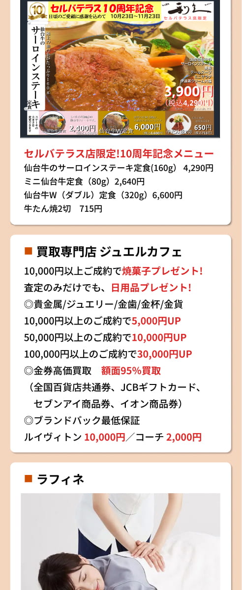 セルバテラス10周年記念イベント
